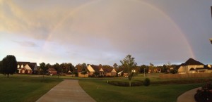 rainbow. photo taken by @jubella13